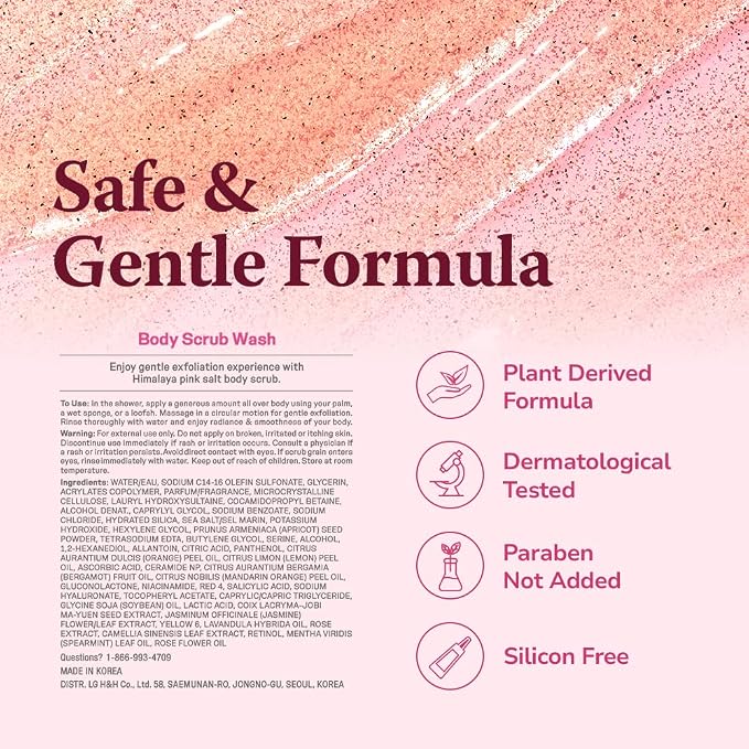 HIMALAYA PINKSALT Daily Scrub & Body Wash - Image 7