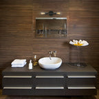 Globe Electric 2-Light Reversible Vanity Light, Matte Black, Minimalist - Image 4