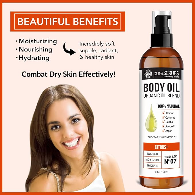 pureSCRUBS Ultra Moisturizing Citrus+ Body Oil Spray - Image 3