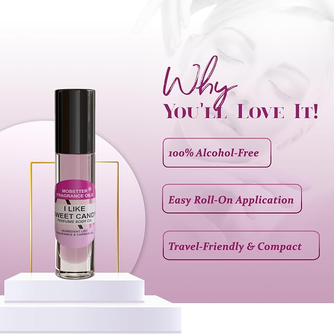 MOBETTER FRAGRANCE OILS I Like Sweet Candy Perfume Body Oil - Image 4