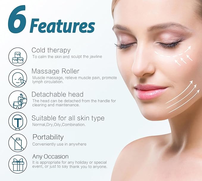 ESARORA Ice Roller for Face & Eye, Pain Relief and Minor Injury, Skin Care - Image 3