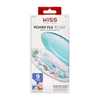 KISS Power File to Go Battery Powered Mani/Pedi Tool Professional Nail Care - Image 6