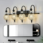 Piepooye Vintage Bathroom Light Fixtures Black Vanity Light - Image 6