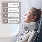 Electric Neck Massager, Portable Travel Pillow - Image 2