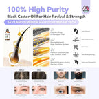 SAVILAND Jamaican Black Castor Oil: 100% Pure, Unrefined - Image 2