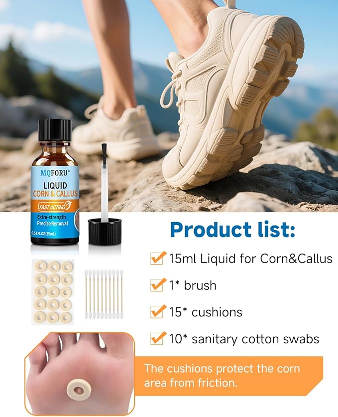 MQFORU Liquid Corn & Callus Removers - Image 6