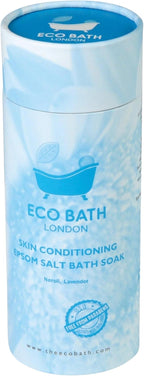 Eco Bath London Skin Conditioning Epsom Salt Bath Soak – Tube 2.2 LB | Made in by EcoBathLondon