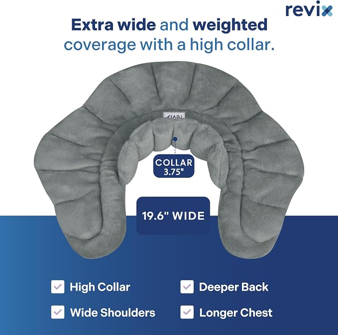REVIX Microwave Heating Pad for Neck Shoulders - Image 4