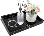 Pure Natural Marble Tray for Bathroom, Sink. Cosmetics, toiletries, etc. can be by Unknown