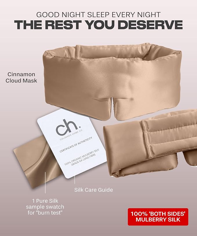 SUNDAYSILKS™ | Adjustable Silk Sleep Mask - Image 5
