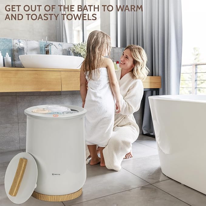 Towel Warmers for Bathroom, Bucket-Style Towel Warmer - Image 7