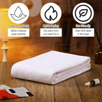 Fanfanwin 58"x70" Sauna Blanket Insert Towel Cotton Waffle Soft Reusable - Image 3