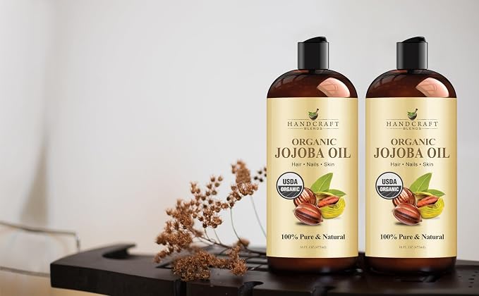 Handcraft Blends USDA Organic Jojoba Oil | Cold-Pressed | 16 Fl Oz | 100% Pure - Image 6