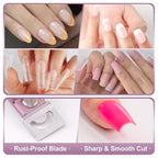 Light Pink Premium Nail Clippers - Image 7