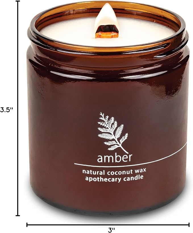 Hemlock Park Crackling Wood Wick Candle Handcrafted - Image 6