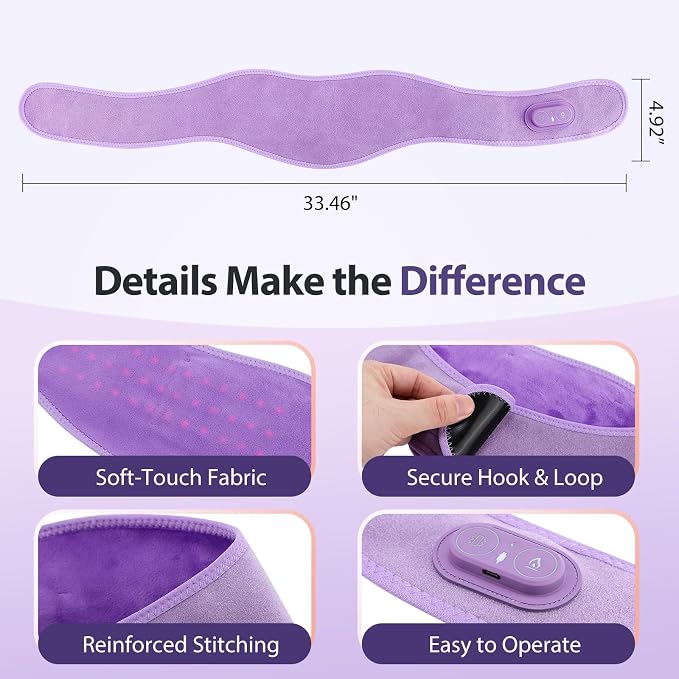Cordless Neck Heating Pad for Pain, Neck Massager - Image 8