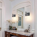 SOLFART 1 Light Vintage Vanity Light Bathroom Light Fixture Over Mirror Wall - Image 2