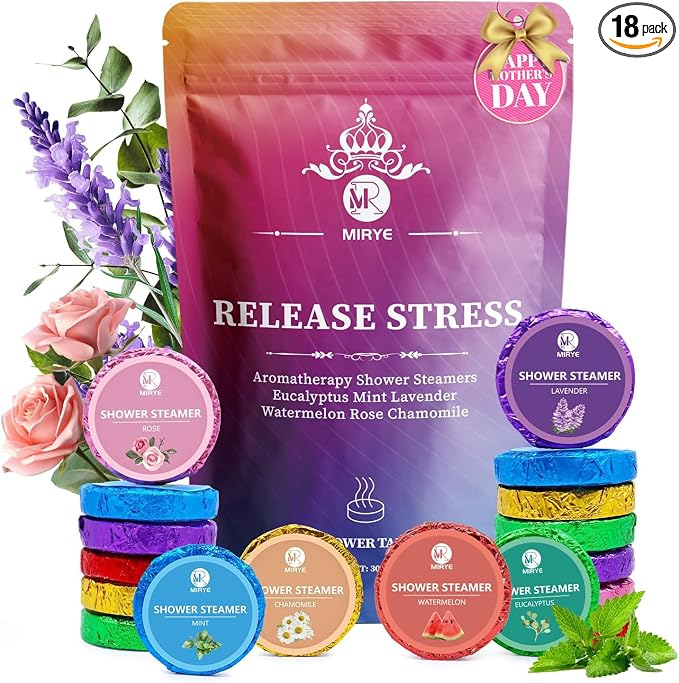 18-Pack Shower Steamers Aromatherapy, Self Care Gifts by MIRYE