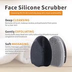 Soft Silicone Face Scrubber, Facial Cleansing Brush, Facial Exfoliation Scrub - Image 4