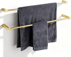 Towel Racks for Bathroom, NEWRAIN 30 inch Double Bath Towel Bar Wall Mounted by NEWRAIN