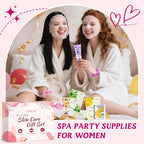 60PCS Spa Party Supplies for Girls, Include Face Masks, Hand Cream, Lip Balm - Image 4