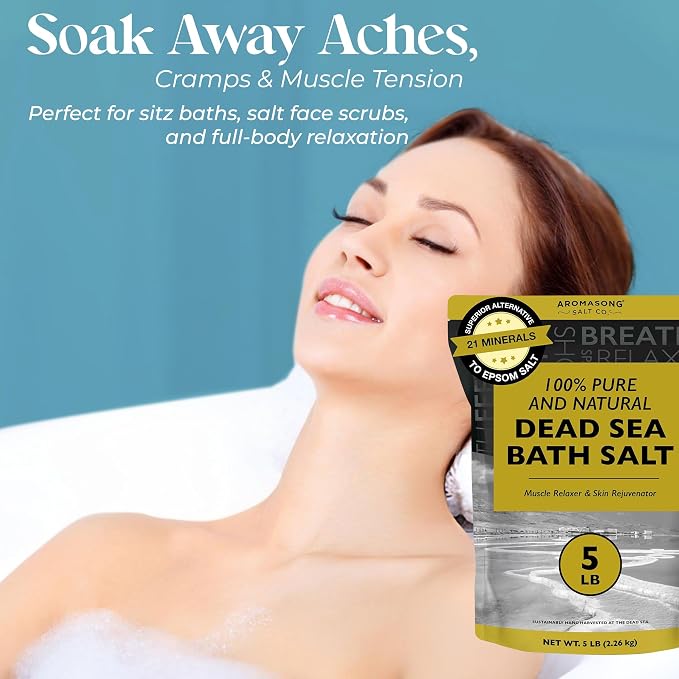 Aromasong Dead Sea Bath Salt - Image 3