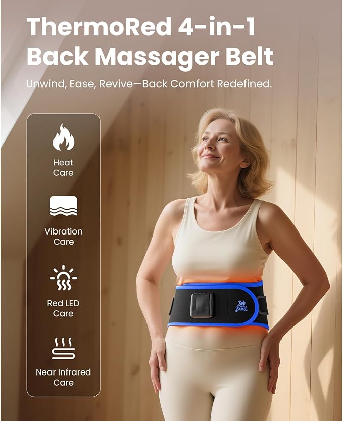 BOB AND BRAD ThermoRed Heating Pad Belt Massager - Image 2