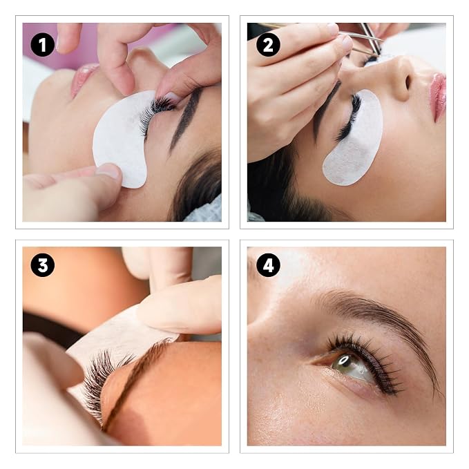 Vaincre 120 Pairs Hydrogel Under Eye Patches, Gel Eye Pads Lash Extensions - Image 7