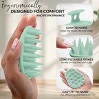 Fiora Naturals Scalp Massager Shampoo Brush - Image 3
