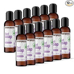 Everyone 3-in-1 Soap Body Wash, Bubble Bath, Travel Size, 2 Ounce, Vanilla and by Everyone