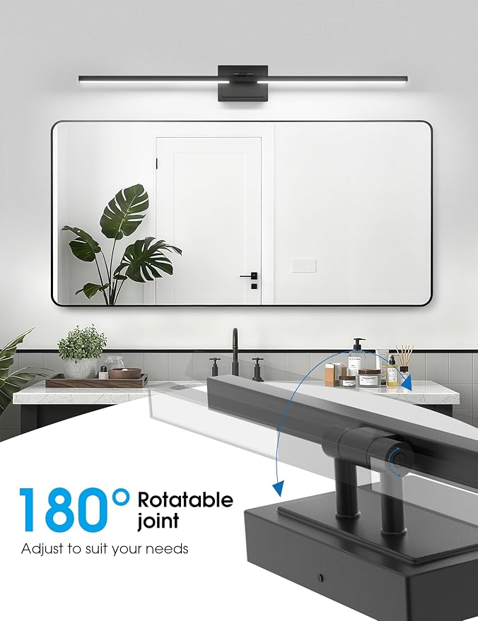 VOLISUN Bathroom Vanity Light 48 inch, 5CCT Dimmable, 40W LED Bathroom Light - Image 6