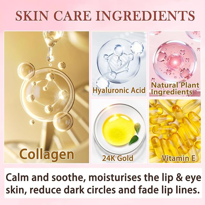 30 Pairs Lip Mask & Eye Mask, Under Eye Patches - Image 5