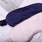 Silk Sleep Mask Light Blocking Luxury 100% Mulberry 19mm Silk Eye Mask Eye - Image 5