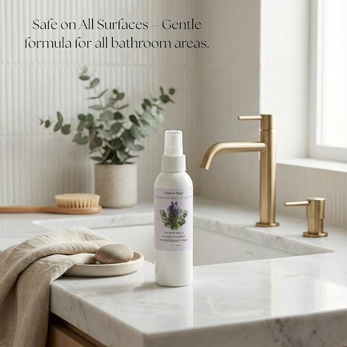 Symbolic Magic Lavender Eucalyptus Bathroom Spray – Essential Oil Shower - Image 4
