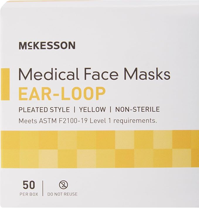 McKesson Procedure Mask Pleated 91-2101 - Image 7