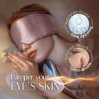 Silk Sleep Mask Soft Pressureless: 100% Mulberry Silk - Image 3