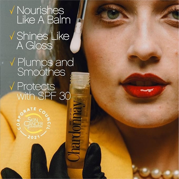 VACATION Chardonnay Lip Oil SPF 30, Sunscreen - Image 4