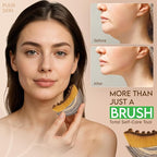 Pack of 2 Lymphatic Contour Face Brush, Lymphatic Drainage Massager, Double - Image 5