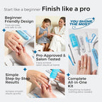 Glamonade Complete Cuticle Remover Kit – Fast & Gentle Professional Cuticle - Image 9