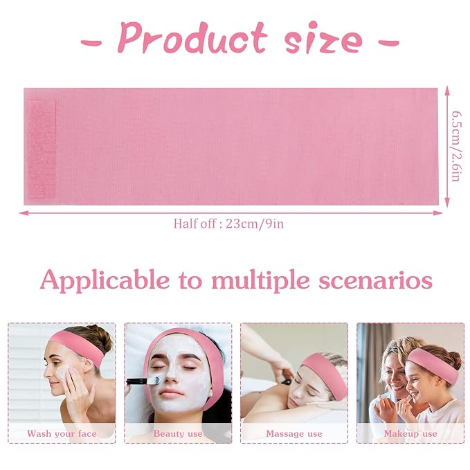 Pimoys 30 Count Disposable Headbands - Image 3