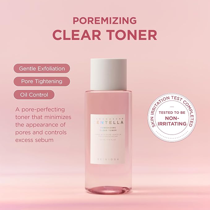 SKIN1004 Poremizing Clear Toner 7.10 fl.oz, Korean Face Toner - Image 2