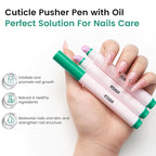 Ceramic Cuticle Oil Pusher Pen -3 in 1 Cuticle Remover Pen - Image 7