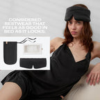 Lunya Washable Silk Sleeping Mask - Image 7