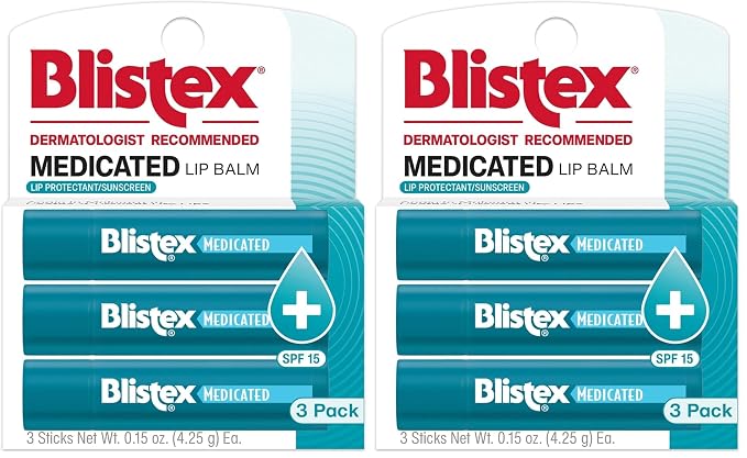 Blistex Medicated Lip Balm, 0.15 Ounce, Prevent Dryness & Chapping, SPF 15 Sun by BLISTEXLIPCARE