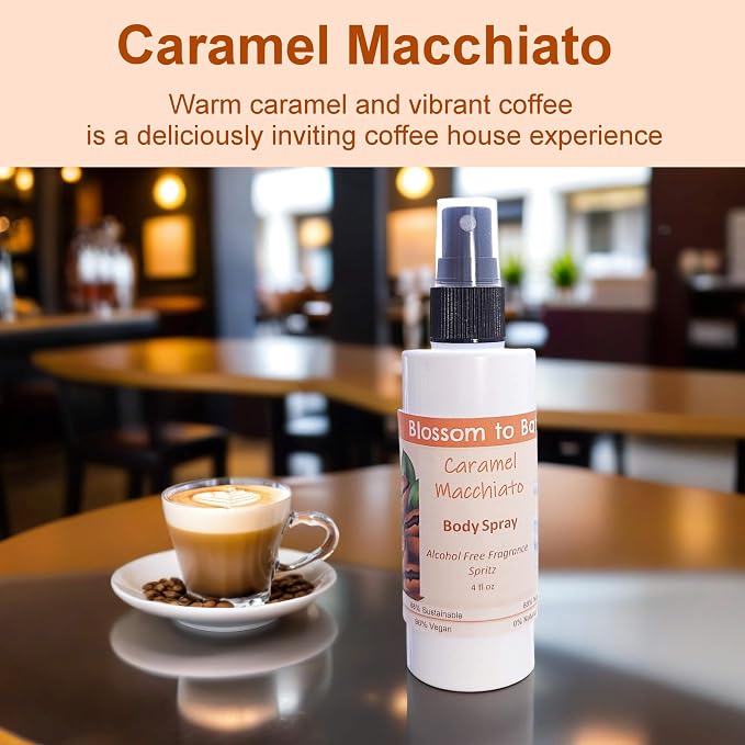 Blossom to Bath Caramel Macchiato Body Spray - Image 2