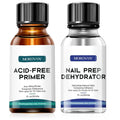 Morovan Nail Primer And Natural Nail Prep Dehydrate Set, Fast Air Dry by Morovan