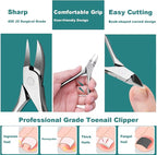 Pedicure Tools for Feet, Ingrown Toenail Treatment, Ingrown Toenail Removal Kit - Image 4