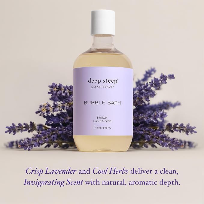 Deep Steep Fresh Lavender Bubble Bath - Image 5