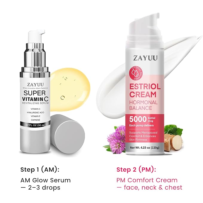 Super Vitamin C Face Serum for Mature Skin: Hydrating Brightening Formula - Image 8