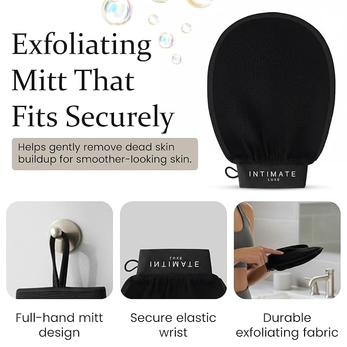 Exfoliating Mitt – Reusable Physical Exfoliating Glove - Image 4